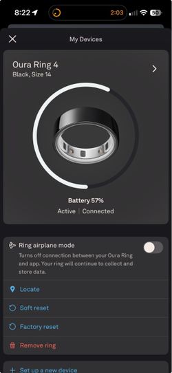 Gen 4 Oura Ring size 14