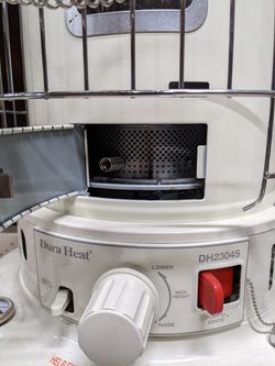 DuraHeat Portable Convection Kerosene Heater Provides 23,800 Btu's