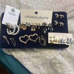 Earrings All For $7