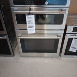 Ge Cafe Wall Oven W/Convention Microwave