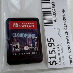 CLOUDPUNK Nintendo switch