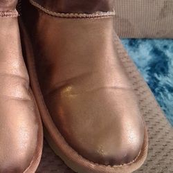 St JOhn Bay Metallic Boots For Women Size 10
