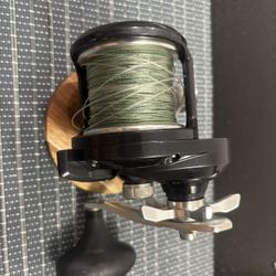 🐠 Like New Torium 20 HG Reel With PowerPro Braid Line and Leader Included 🔥