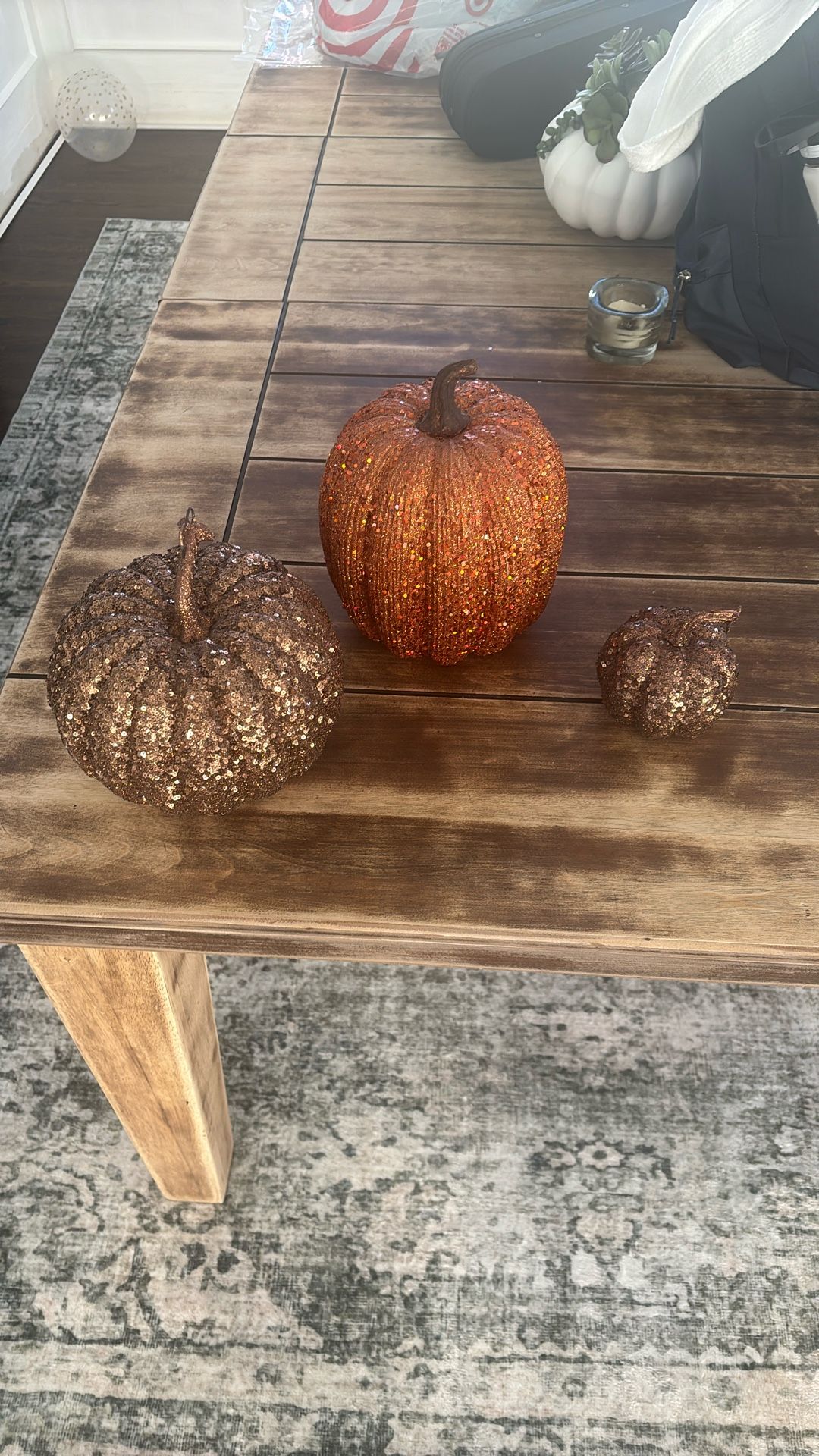 Glitter/Sequin Pumpkins