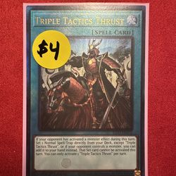 Triple Tactics Thrust