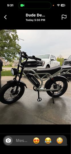 “NEW” VoltVogue BK20 E-Bike (white  Frame)