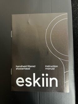 New Eskiin handheld shower head