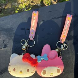 Hello Kitty Keychains 