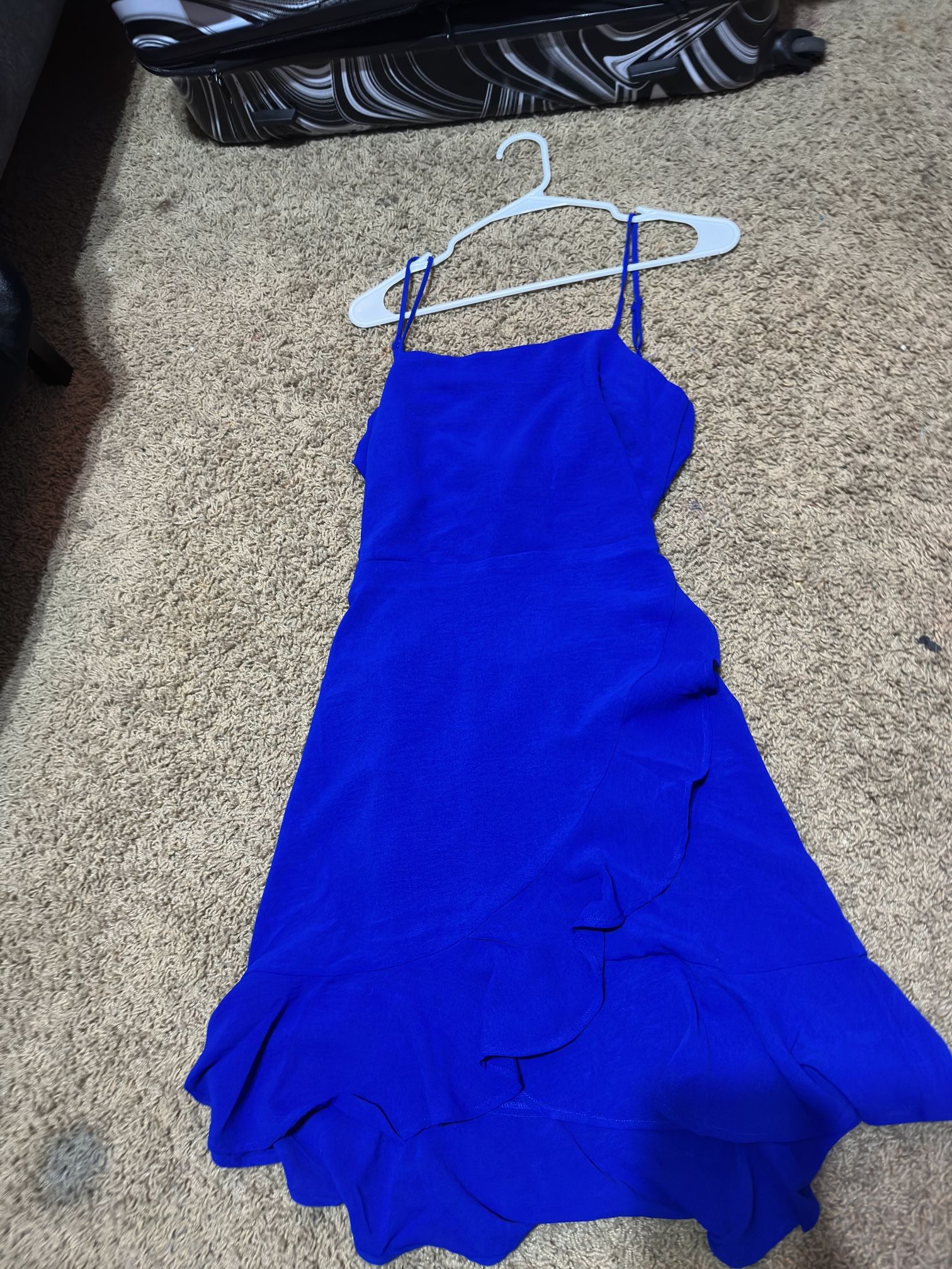 Royal Blue Homecoming Dress