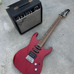 Lyon Electric Guitar With Amp