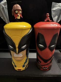 Deadpool vs Wolverine Cups
