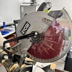 Ryobi 12” Sliding Compound Miter Saw With Stand
