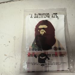 "A Bathing Ape" Bape X Burberry T-shirt 