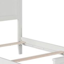 Twin Size White Bed Frame