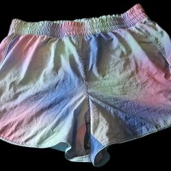 Avia Women's Pastel Tie-Dye Athletic Shorts