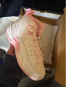 Jordan 12 (GS) Pearl Pink
