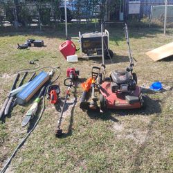 Lawn Equipment,Generator, And Air Compressor