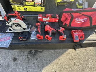 🔥 MILWAUKEE M18 / M12 TOOL COMBO – 6 TOOL 🔥 US$620