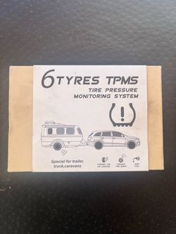 6 Tyre TPMS Tire Pressure Monitoring System