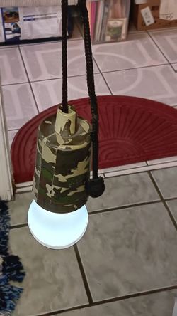 Nice light can be used anywhere takes 2 batteries
