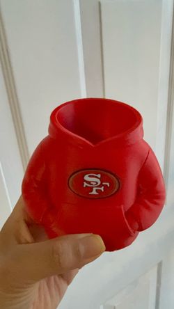 49ers pencil holder