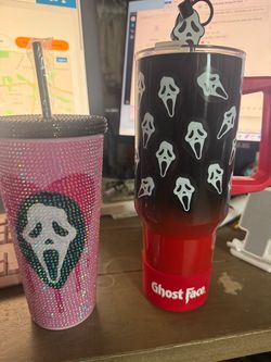 ghost face tumblers