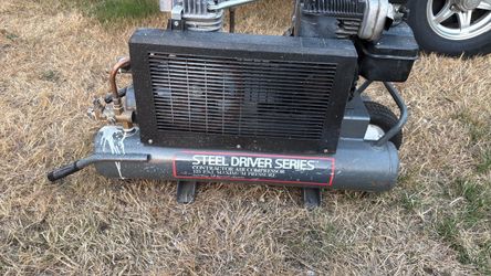 Wheelbarrow Gas powered Compressor