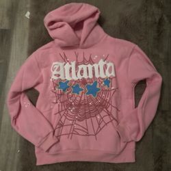 Pink Atlanta Spider Hoodie 