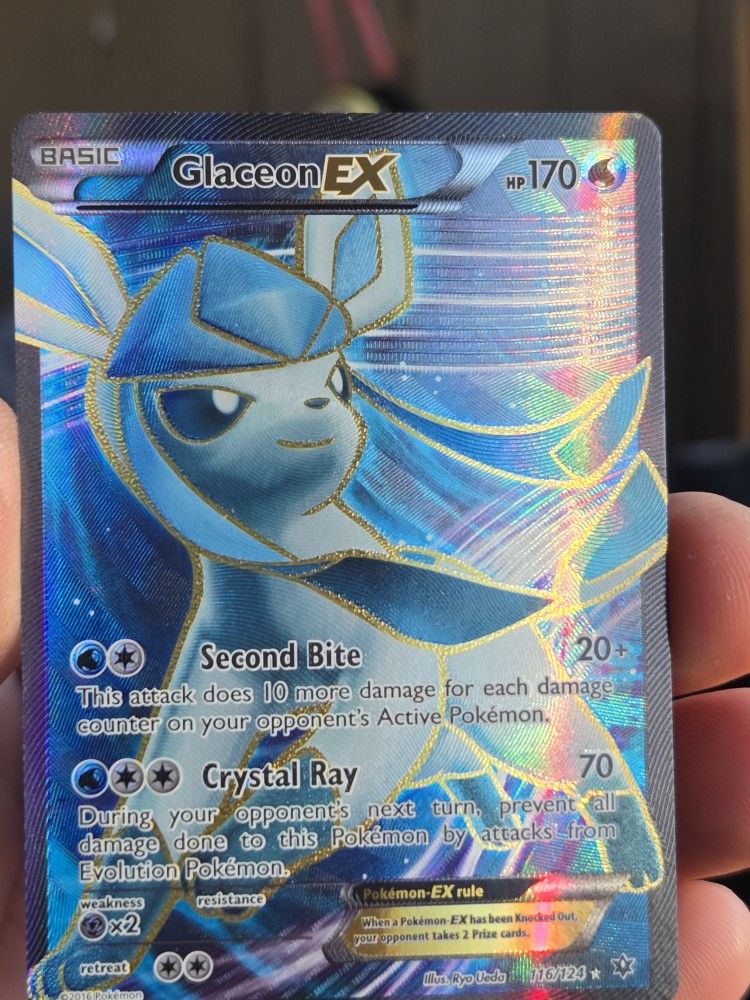 Glaceon Ex Pokémon Card
