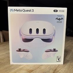 Meta Quest 3 VR Headset 512GB - NEW & SEALED - Includes Batman Arkham Included