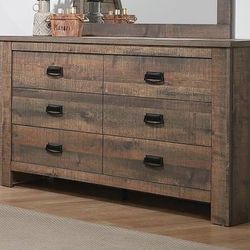 **SALE** Rustic Looking Dresser with Gorgeous Wood Finish!! WOW!