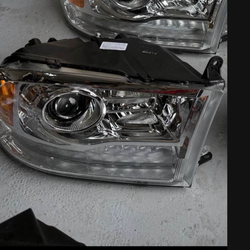 Dodge Ram projector headlights