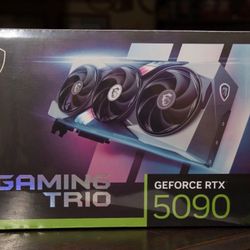 MSI Nvidia GeForce RTX 5090 32G gaming Trio OC GDDR7 Gen 5 Graphics card 