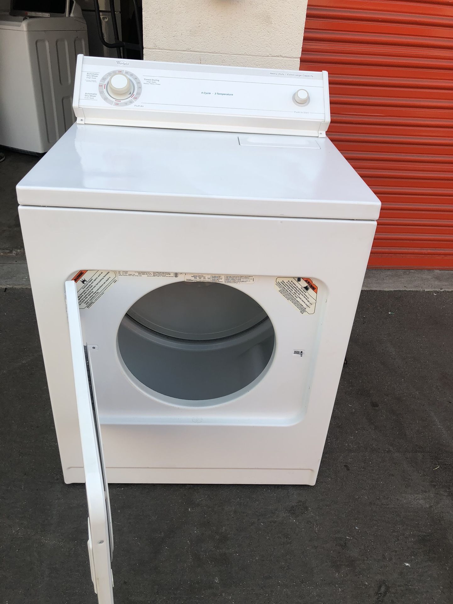 Whirlpool dryer
