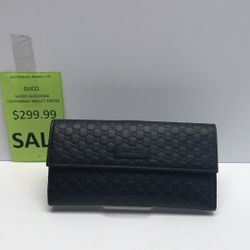 GUCCI MICRO GUCCISIMA CONTENTNAL WALLET 449364