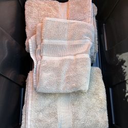 Bath Towels and Bath Mat