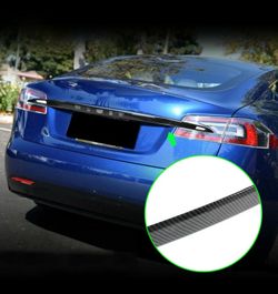 Tesla Model S Carbon Fiber Trunk Trim