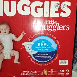 Huggies Size 2.   148 Count