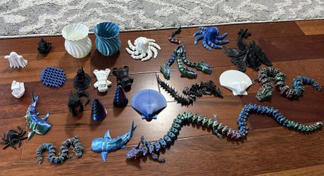 3D Printed Dragons & More!