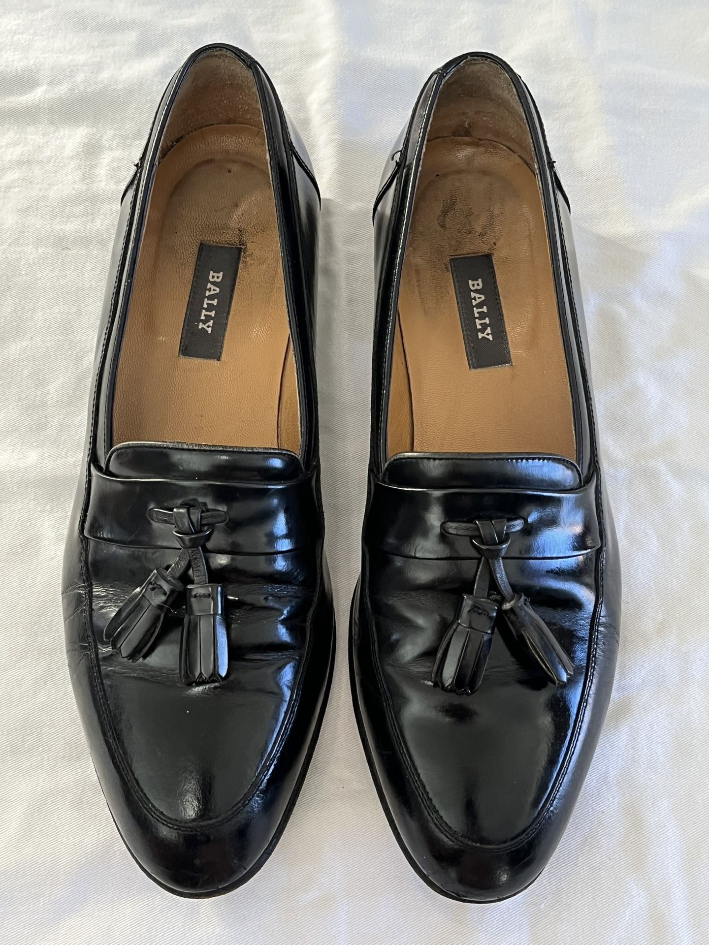 BALLY Men’s LUCIO Tassel Leather Loafers SZ 9D(Used)