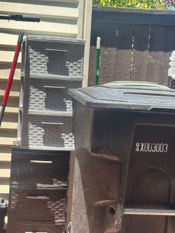 three drawer storage