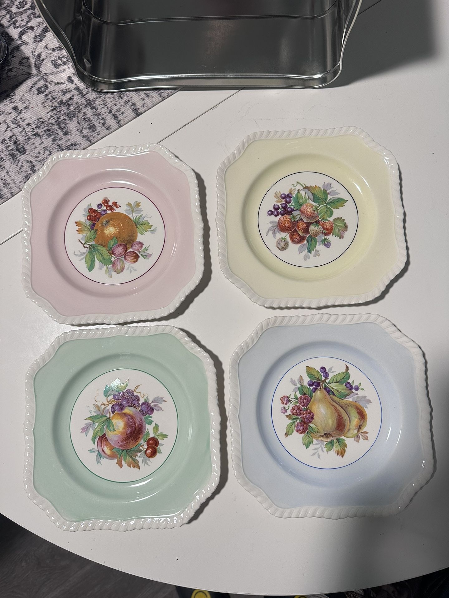 Antique Johnson Bros Old English Plate set of 4