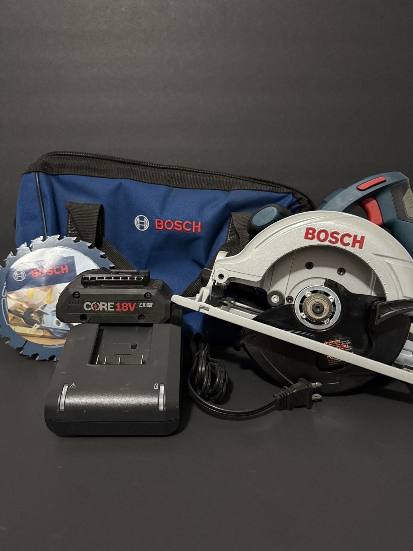 Bosch 18V Circular Saw Kit – Ready to Work!