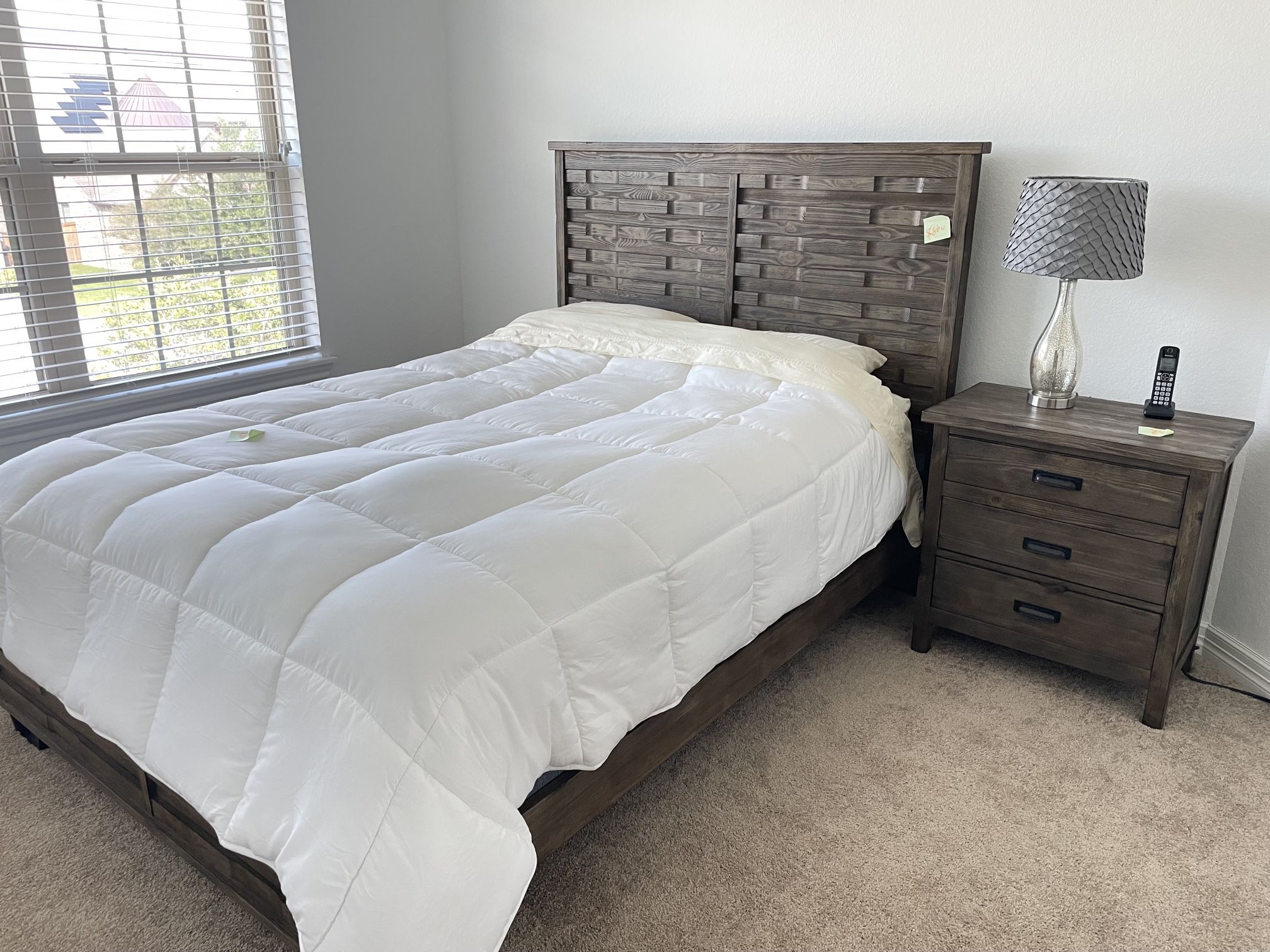 Queen Size Bed With Mattress for Sale in Pearland, TX OfferUp