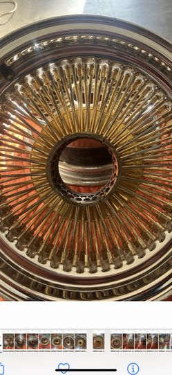 Set of 14”s wire wheels 