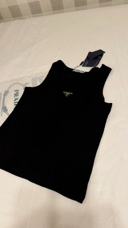 Prada Black Tank Top with Tags