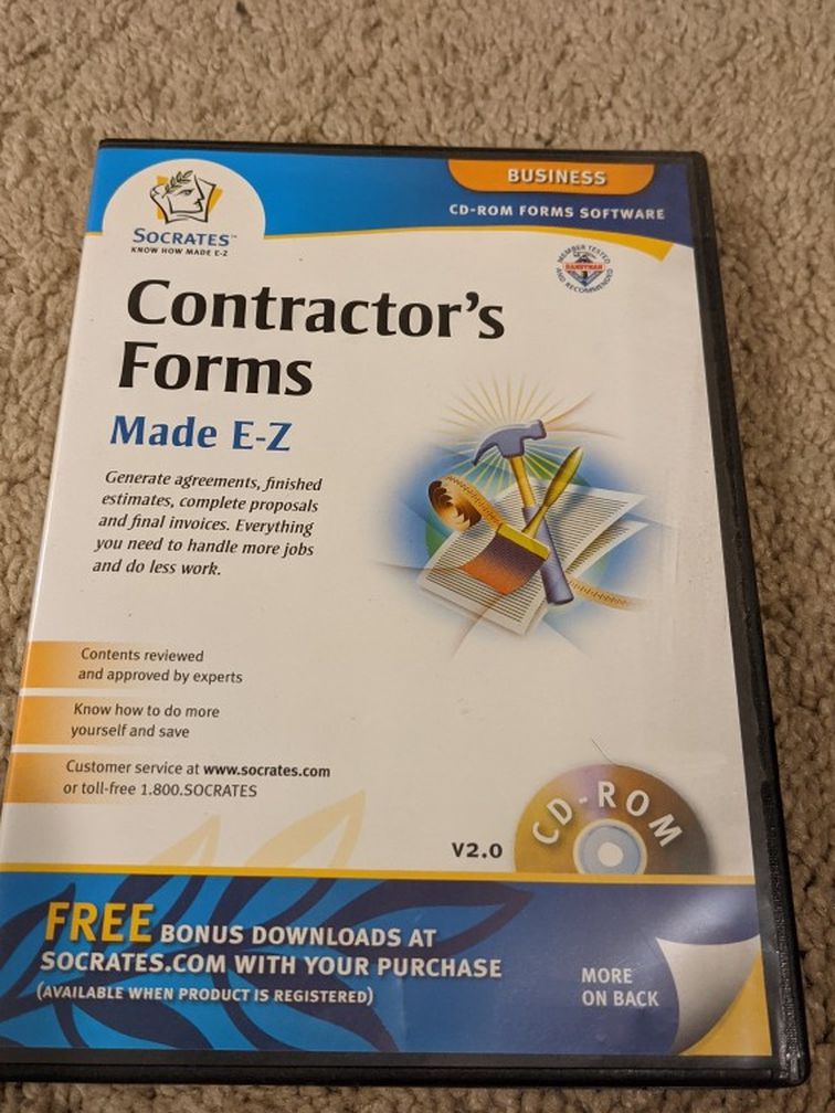 Socrates Contractor's Forms - Made E-Z