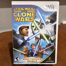 Star Wars The Clone Wars For Nintendo Wii 