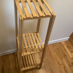 Bamboo Plant Stand