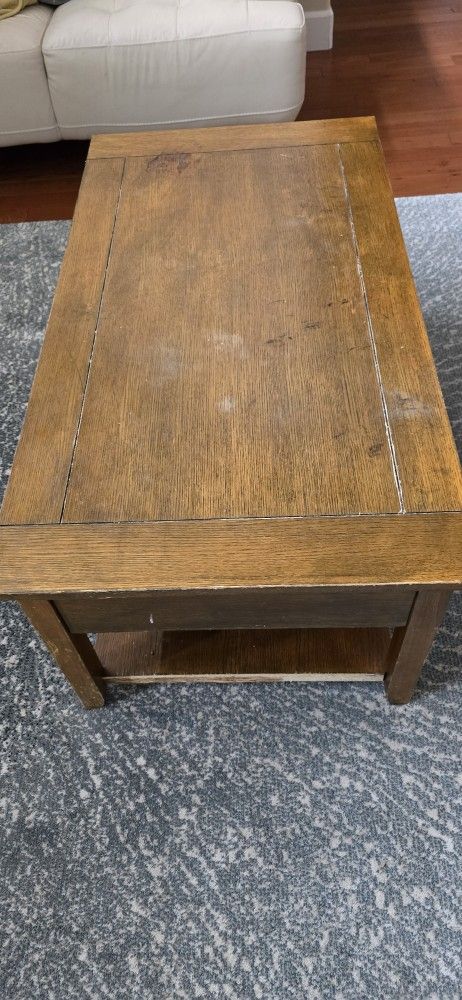 Set Of Console Table, Coffee Table And Accent Table